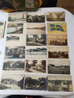 Sammlung alter Postkarten Schweden 1900 - 1930 gelaufen 