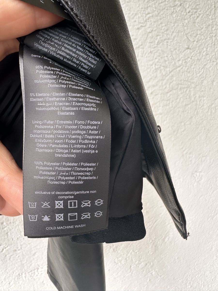 Only Giacche: ONLY Kunstleder Jacke Gr. 40/L schwarz – Usato da Jona venduto da ConnyMeier8645 5