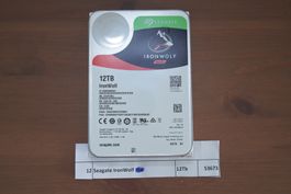 Disk SATA 12Tb Seagate IronWolf NAS - 53674 Stunden