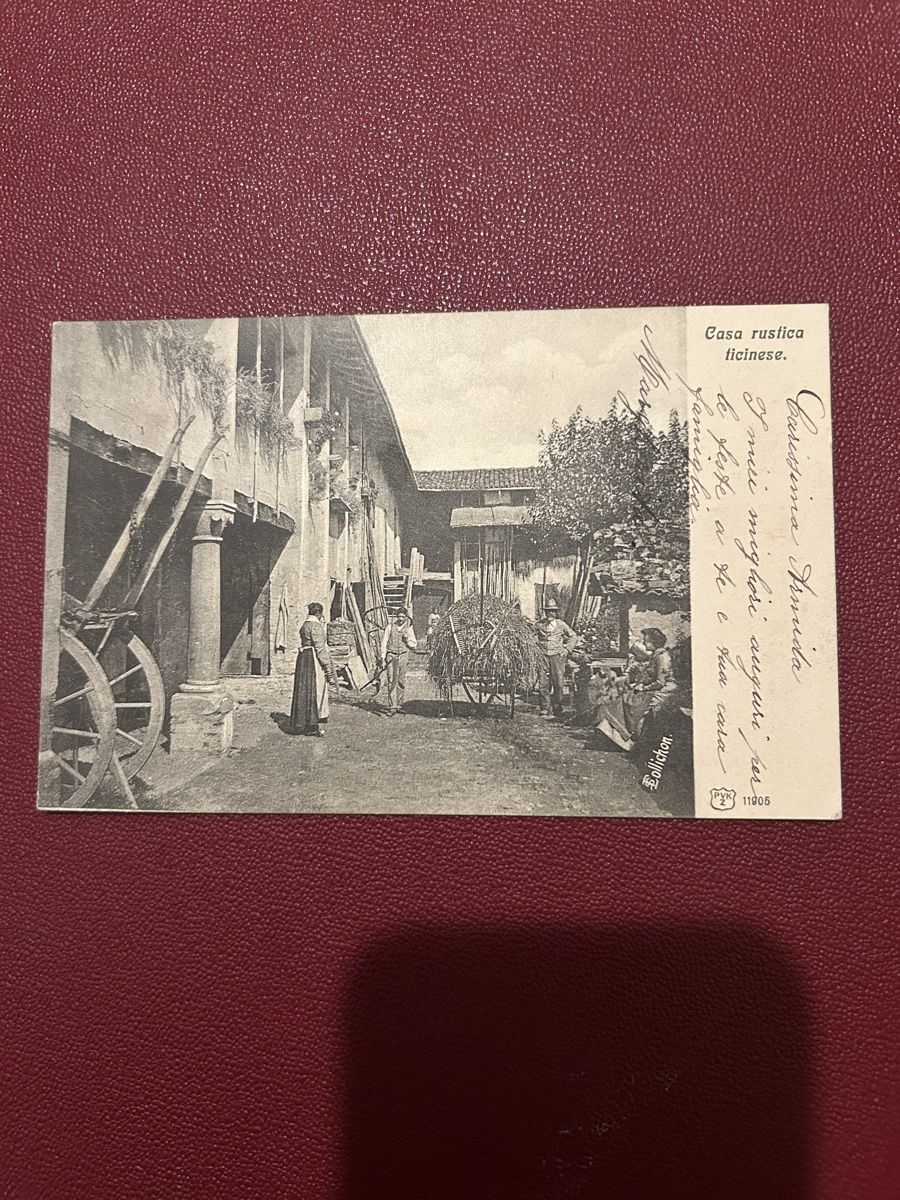 Cartes postales: Casa Rustica Ticinese 1904 – D'occasion à Breganzona par Milesbo