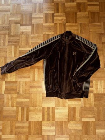 Needles Japan Velour Track Jacket Brown S