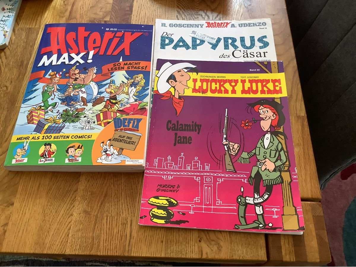 BD: Asterix und Lucky Luke  – D'occasion à Veltheim AG par mollilove