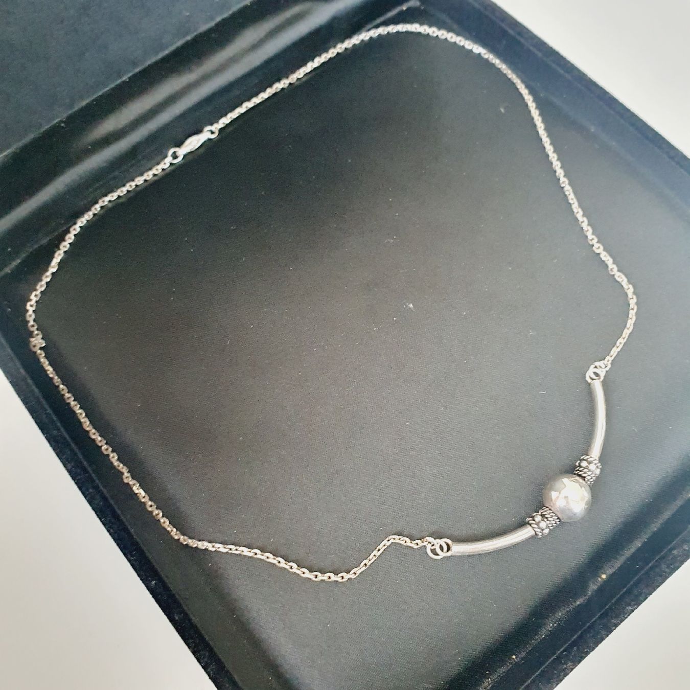 Catenine: Bali- oder Ethno-Stil Halskette 925 Kugeldesign  – Usato da Kreuzlingen venduto da Wunderkiste123 8