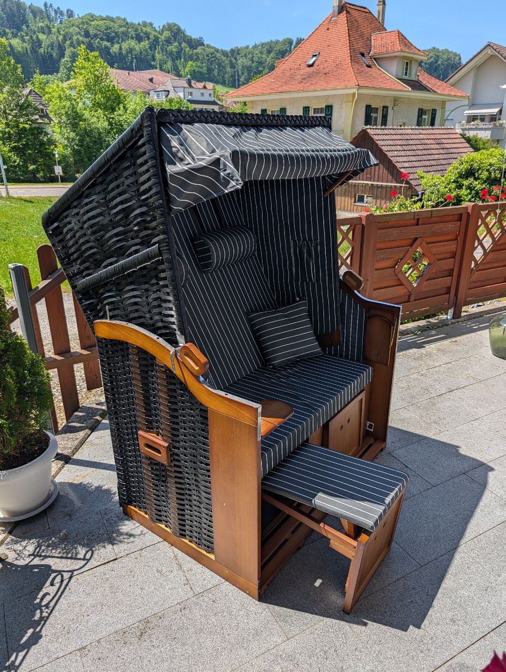 Gonser Poltrone: Strandkorb – Nuovo (secondo la descrizione) da Walde AG venduto da Roschi82 2