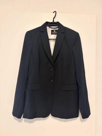 Navyboot Black Suit Jacket/Blazer (size 36)