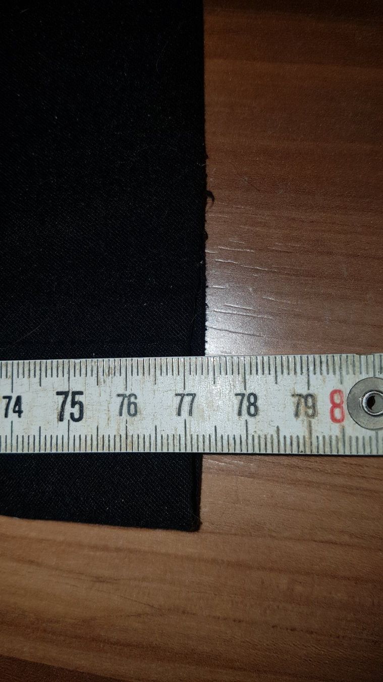 Pantaloni: Velourhose schwarz gr 36 K21 – Usato da Schwarzenburg venduto da Flamingo07 1