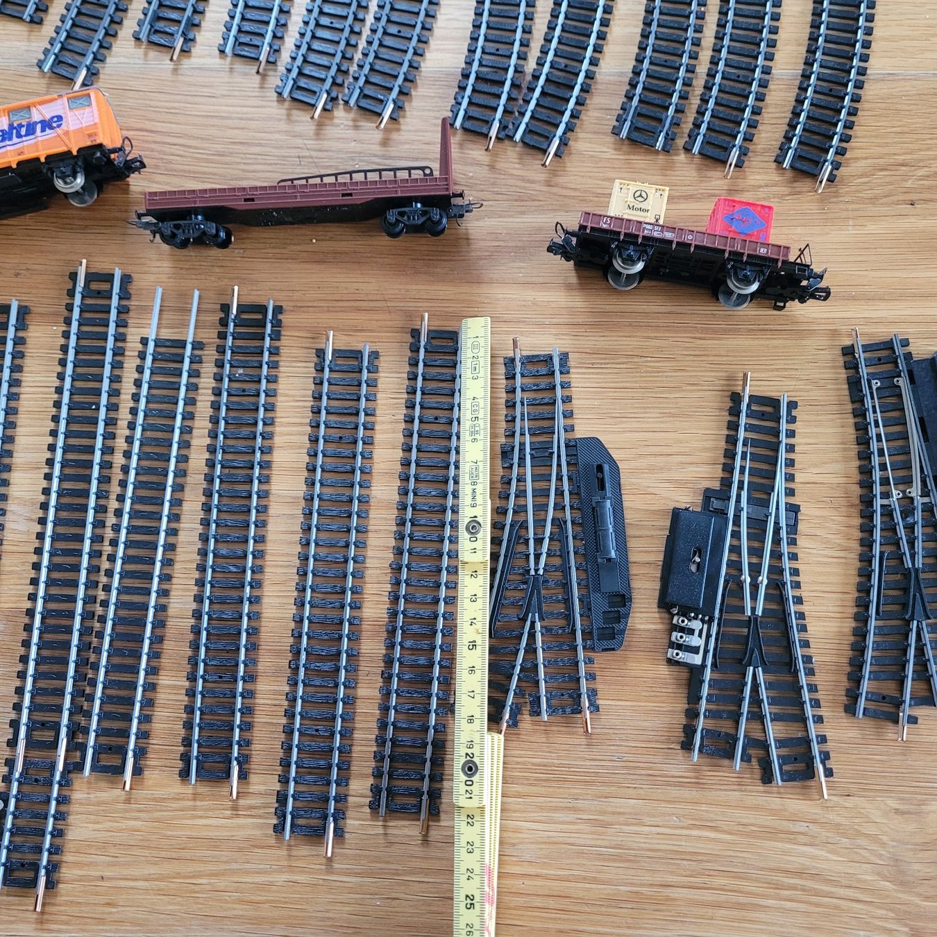 Lima Modelleisenbahnen: Lot De Rails Lima + Wagon Divers Marchandise – Gebraucht aus Reconvilier von itzlittlerabbit 4