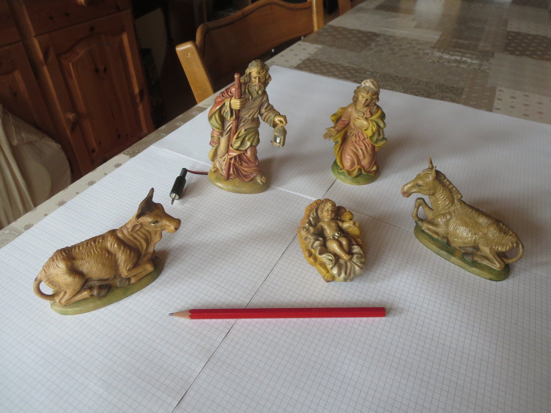 Statuette: Alte Italienische Krippenfiguren – Usato da Wolfhalden venduto da Quiria68