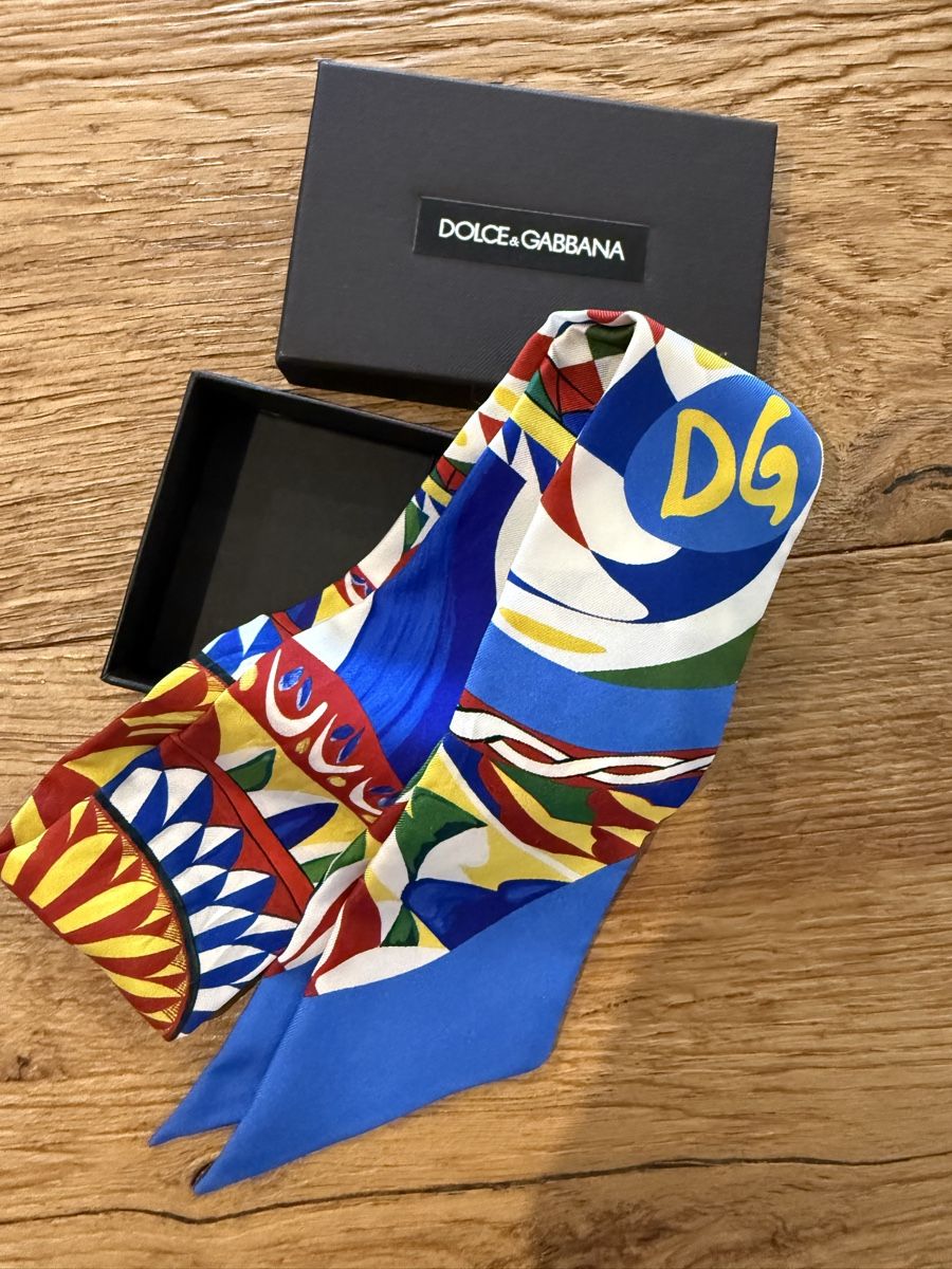 Dolce & Gabbana Accessori per capelli: D&G: Twilly in seta – Nuovo (secondo la descrizione) da Montagnola venduto da sar_g6nd
