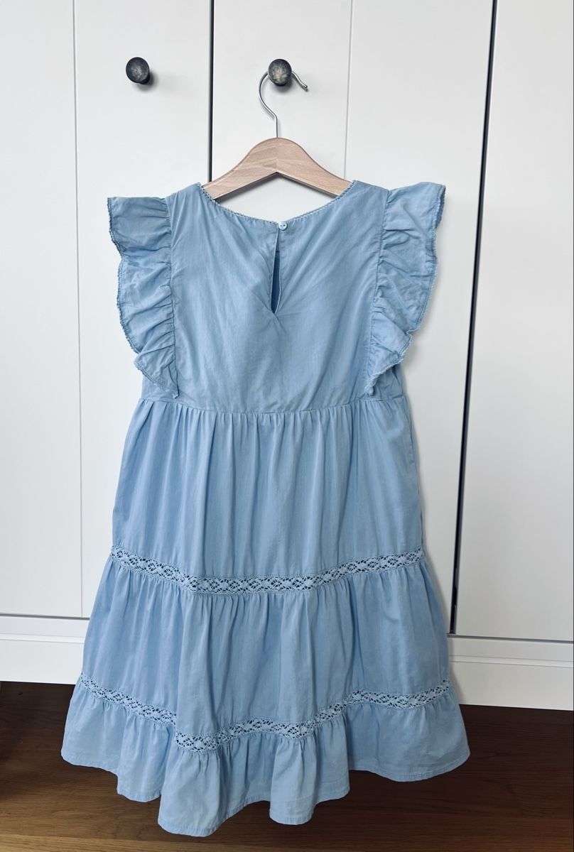 H&M Kleider & Röcke: Mädchenkleid H&M 116, blau, Kleid – Gebraucht aus Burgdorf von rulan 2