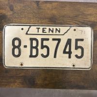 🇺🇸 1971 Vintage U.S. Autoschild - Tennessee 8-B5745