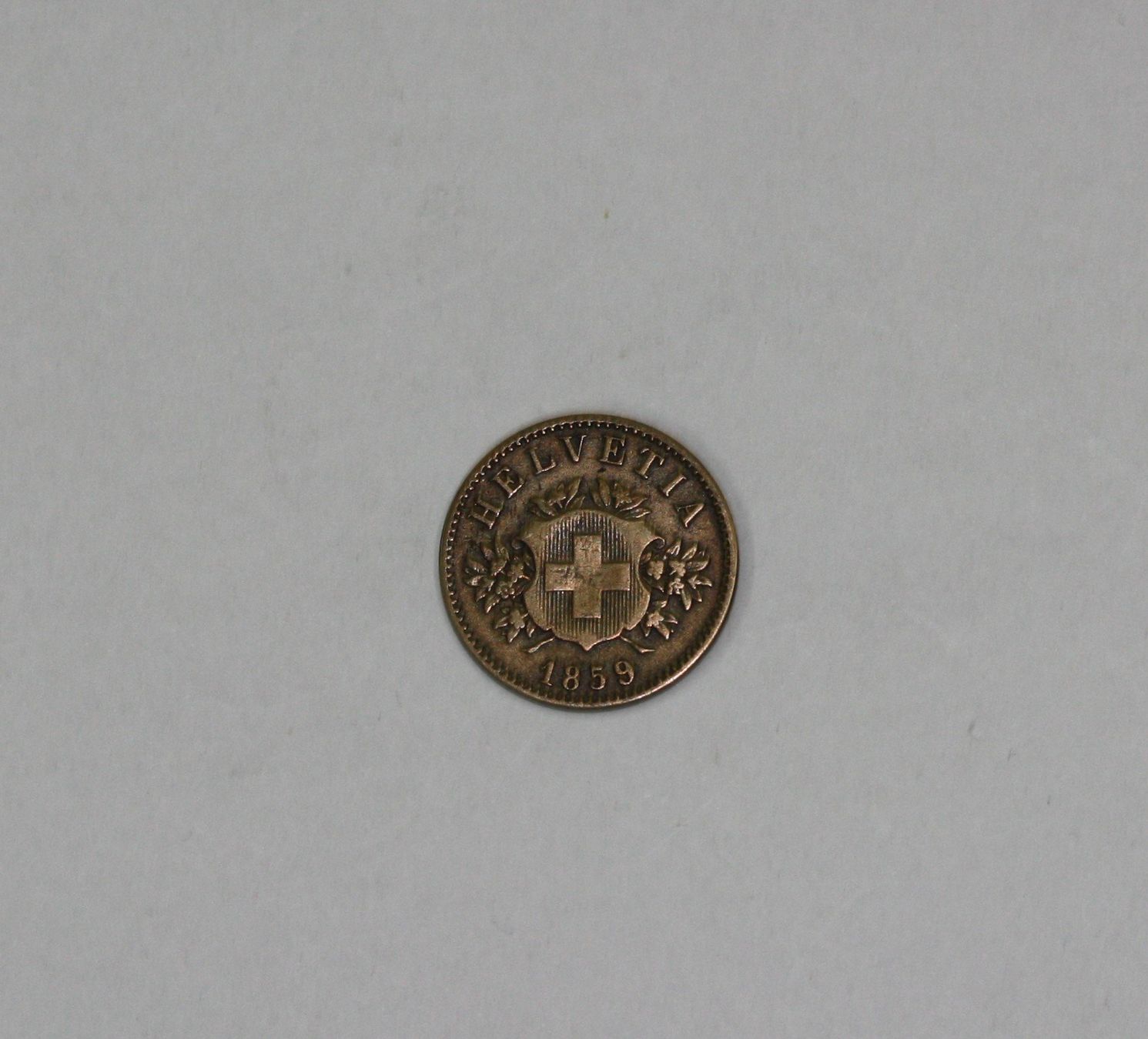 Toutes les monnaies: 20 Rappen 1859, TOP!! – D'occasion à Chur par Invinoveritas