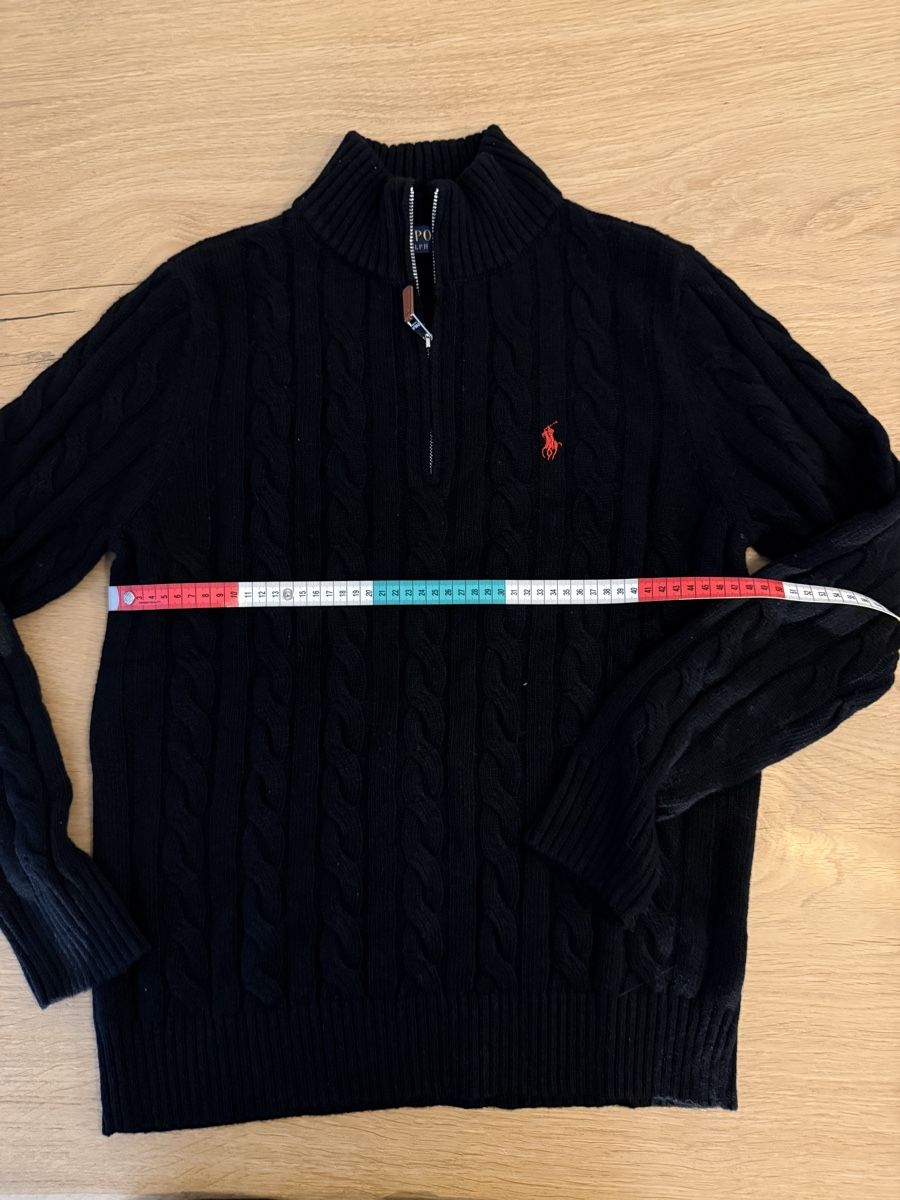 Ralph Lauren Maglioni & Felpe: Ralph Lauren Quarter Zip Cable Knit Pullover Size L – Usato da Auenstein venduto da mar_cw5z 2