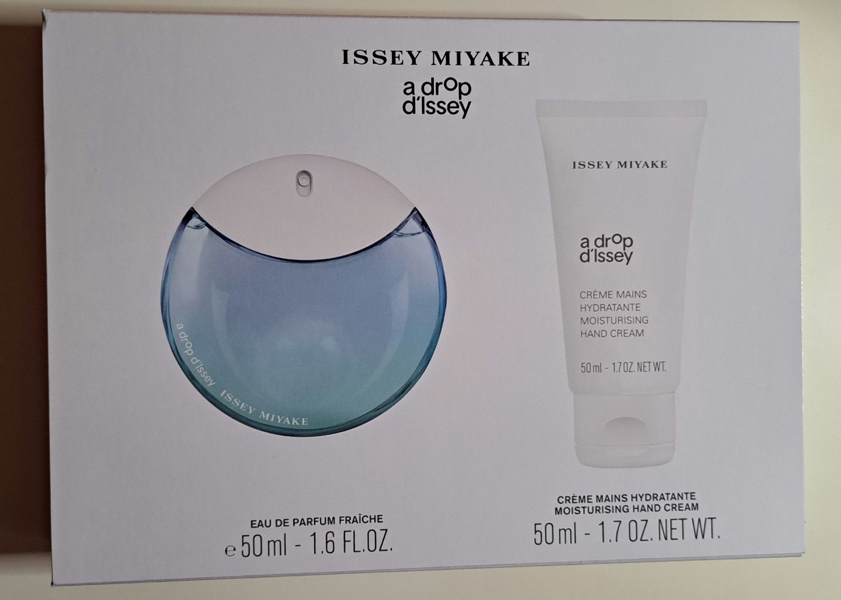 Issey Miyake Profumi & Eau de Toilette: Issey Miyake A Drop D'Issey Set – Nuovo e nell'imballaggio originale da Richterswil venduto da Viorella 1