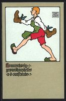 sign. Sievers Clausen: Braunschweig, Gew
