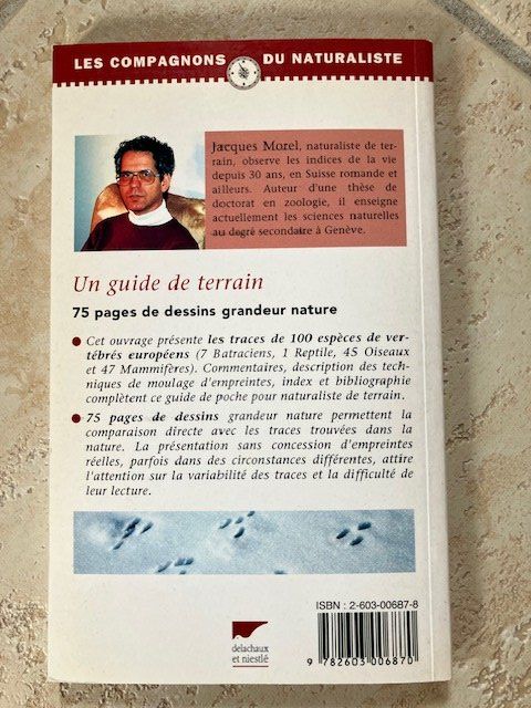 Libri: Les traces d'animaux - guide de terrain – Usato da Les Ponts-de-Martel venduto da Jolisa 1