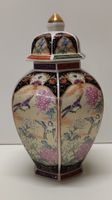 Japanische Porzellanvase Vintage, sehr schön (L25)