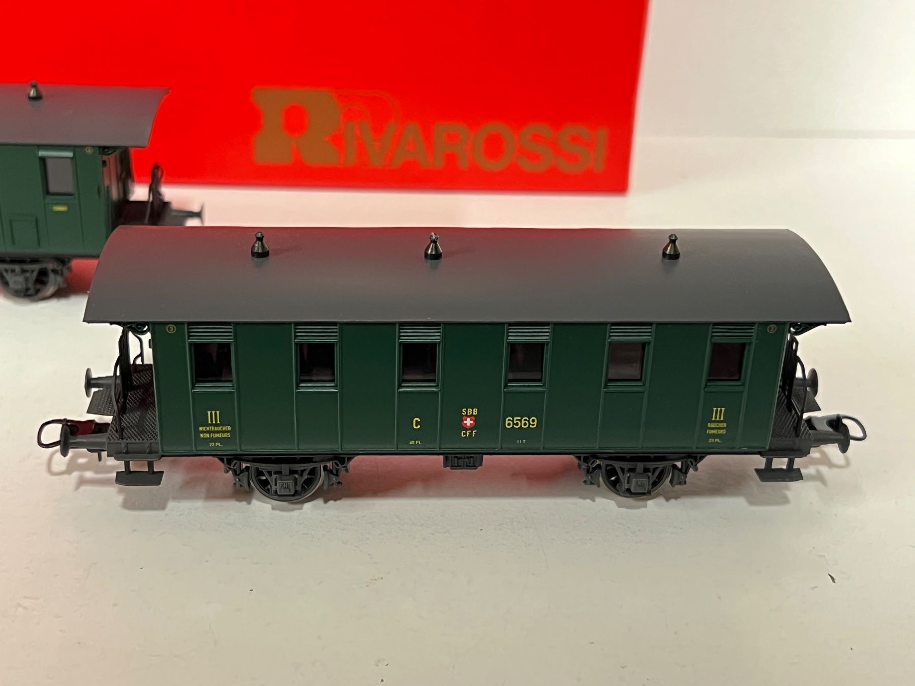 Rivarossi Trains électriques: RIVAROSSI 3664 OLDTIMER-SET SBB CFF H0 DC – Neuf (Voir description) à Neuenhof par ludovicco 3