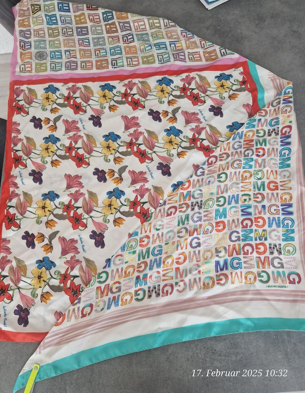 Foulard & Sciarpe: Mucho Gusto Seidentuch dreieckig – Usato da Bünzen venduto da Milly32 2