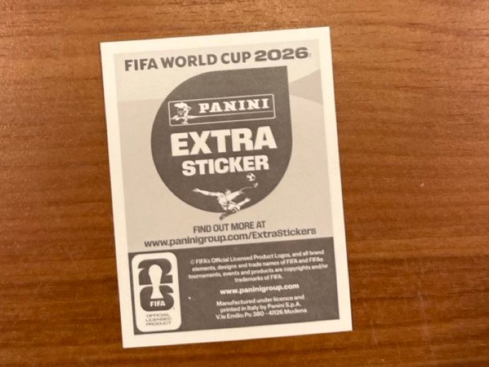 Panini Carte collezionabili: Christiano Ronaldo extra sticker gold 2026 – Nuovo e nell'imballaggio originale da Geroldswil venduto da maagmusichall 1