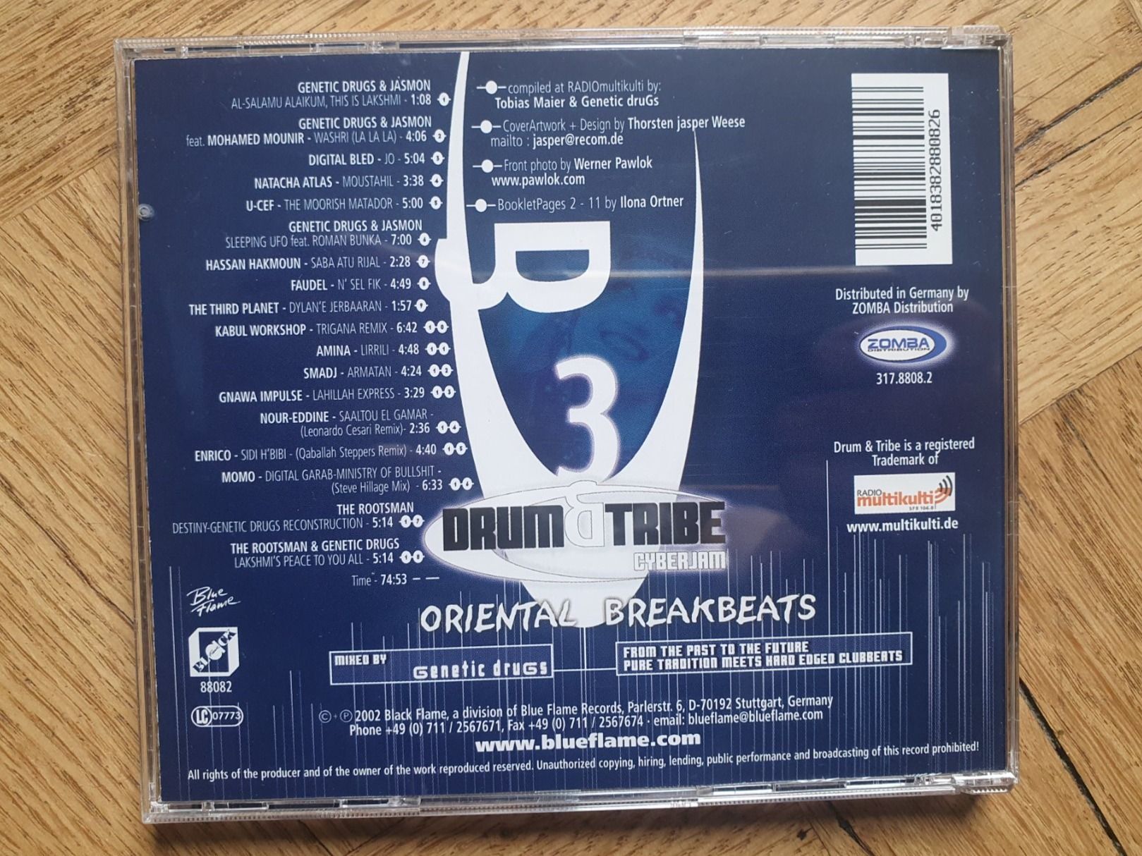 CD: Drum & Tribe Cyberjam Vol.3 Oriental Breakbeats CD – Usato da Zürich venduto da haitimarasa 3
