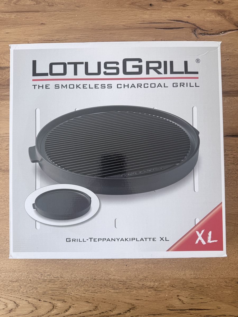 Grills: LOTUSGRILL Teppanjakiplatte XL – Neu und originalverpackt aus Mönchaltorf von Nicolasv
