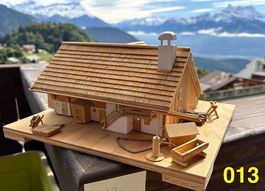 Maison et Chalet Suisse miniature