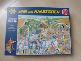 Jan van Haasteren Auf dem Weingut  Puzzle 1000 Teile