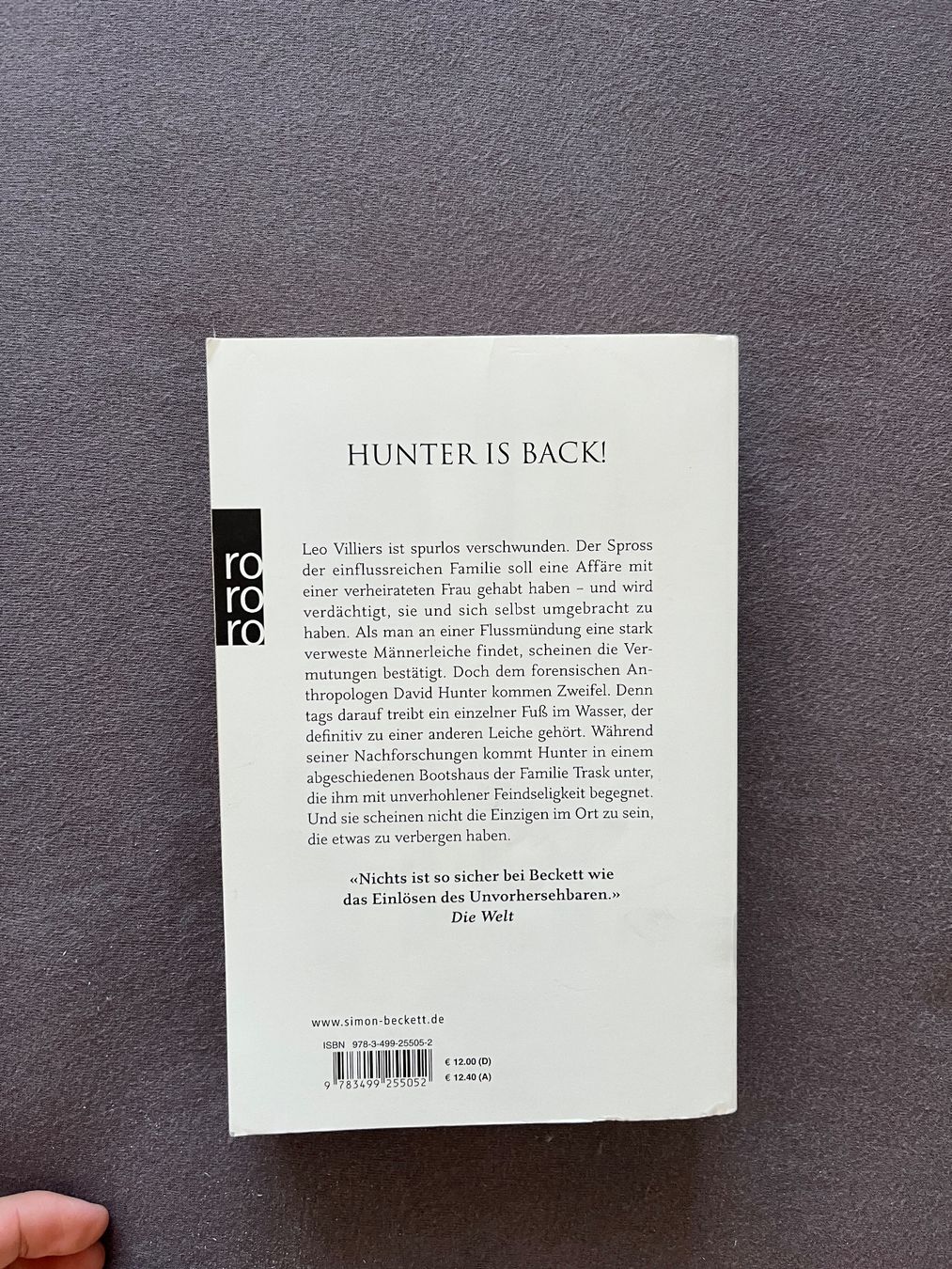 Libri: Buch Totenfang - Simon Beckett – Usato da Winikon venduto da Lukiwyss2000 1