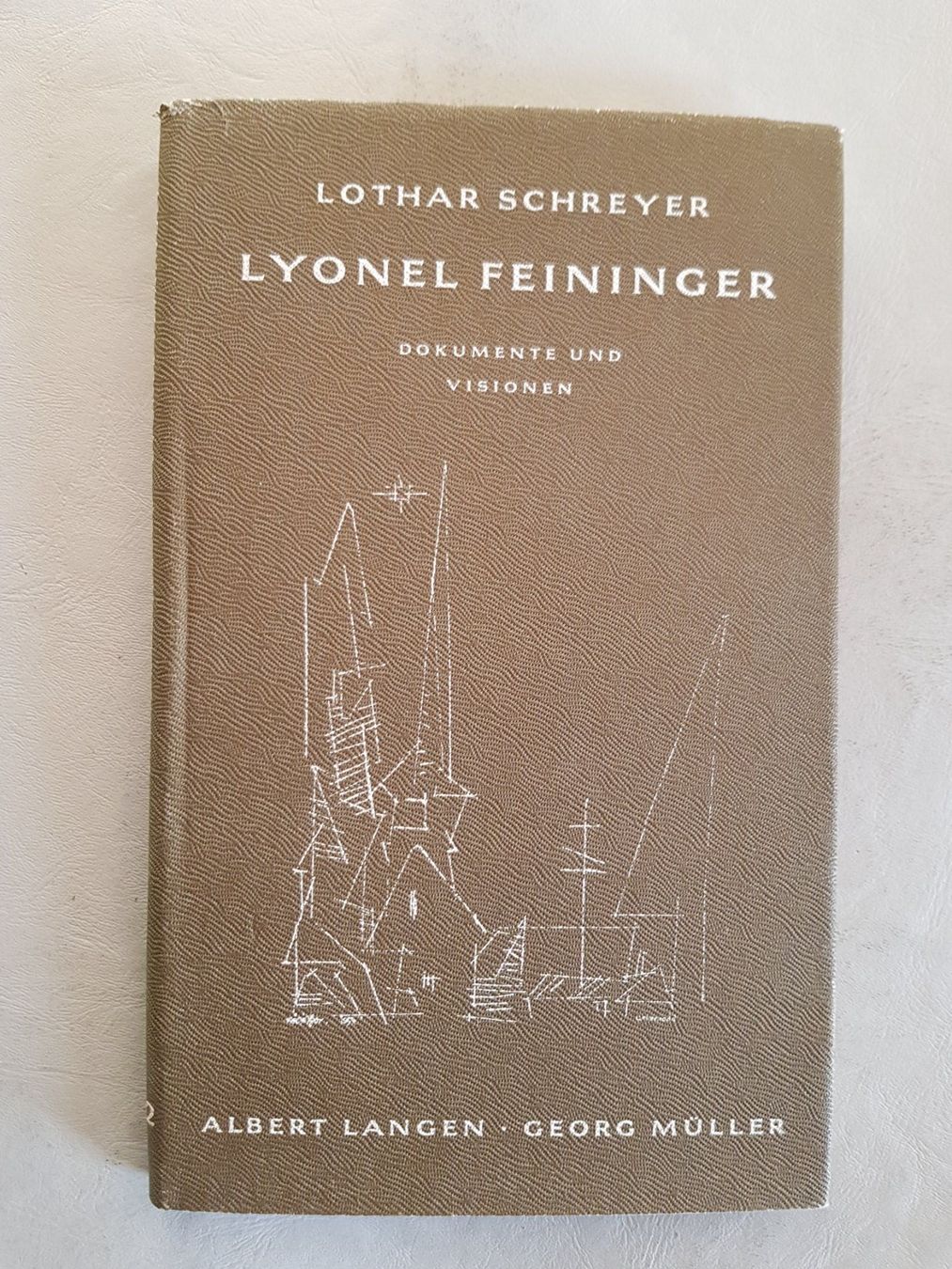 Libri: Lothar Schreyer - Lyonel Feininger - Dokumente Visionen 1957 – Usato da Walterswil BE venduto da Lonitti