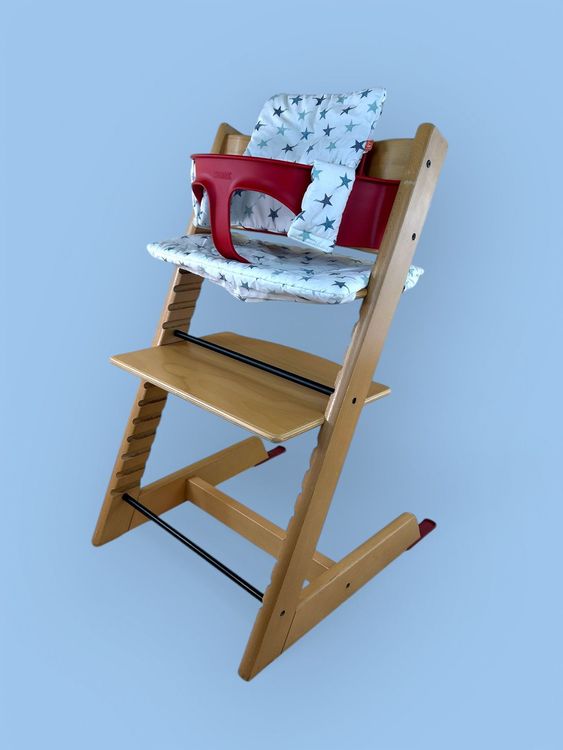 Stokke® Tripp Trapp inkl. Babyset & Kissen / Buche 1