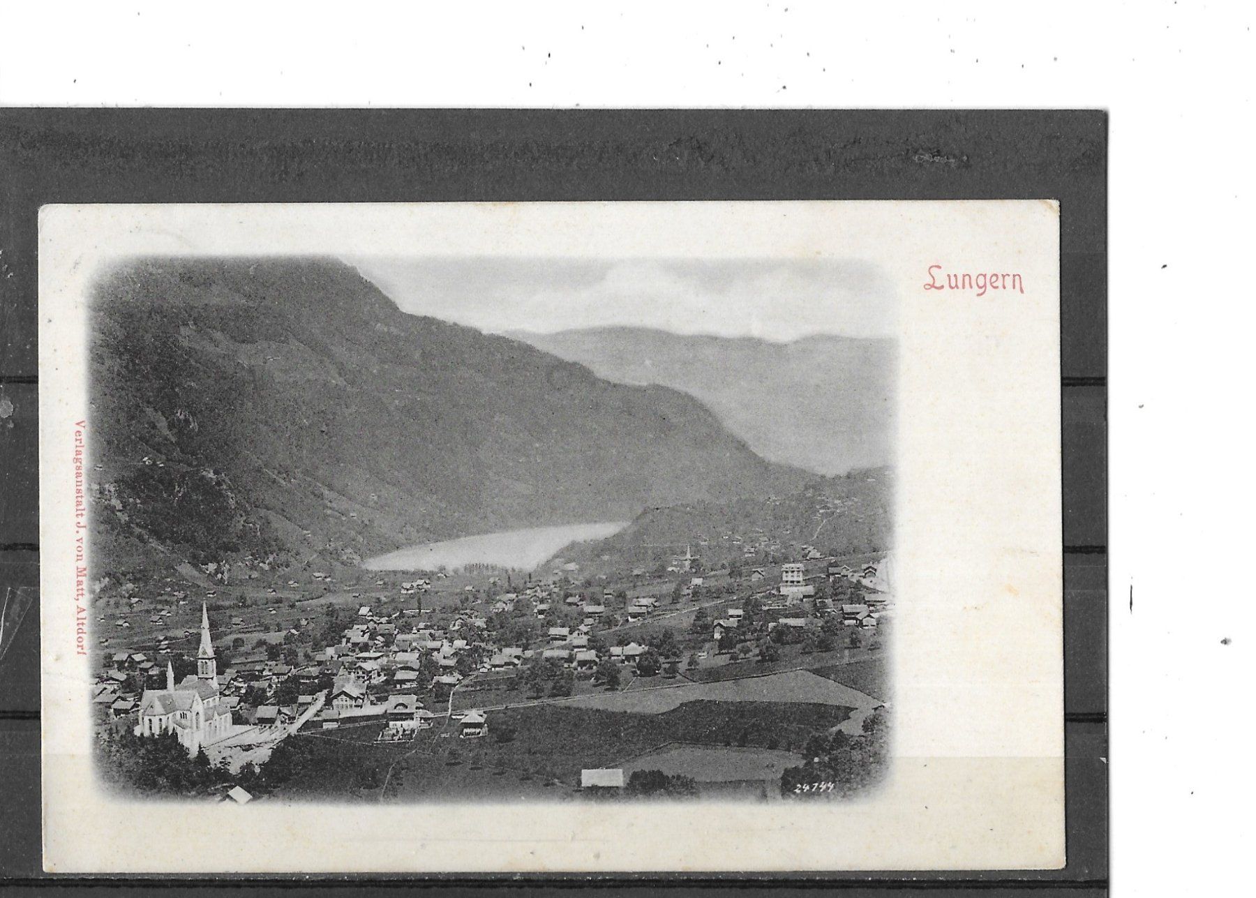 Ansichtskarten: OW Lungern 1921 – Gebraucht aus Schocherswil von Wilare