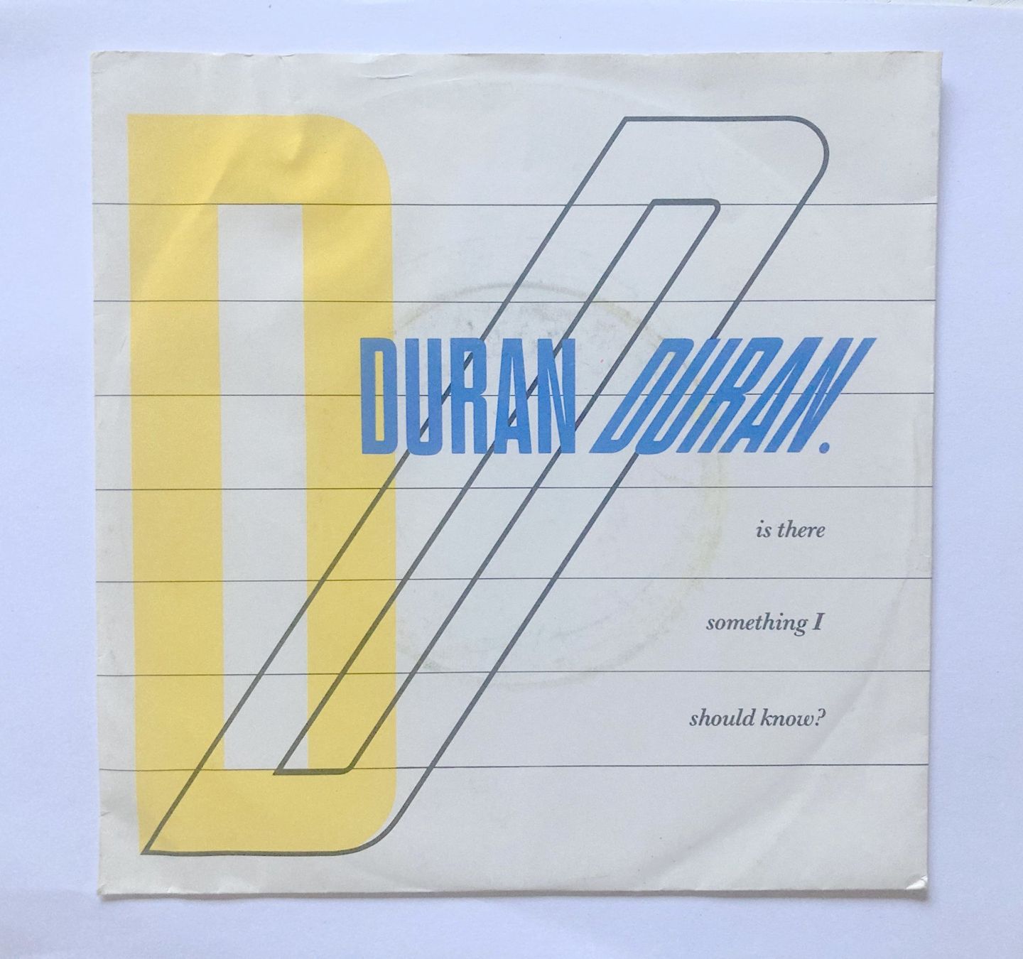 Vinyles: DURAN DURAN - IS THERE SOMETHING I SHOULD KNOW? – D'occasion à Bottens par hotter-than-hell