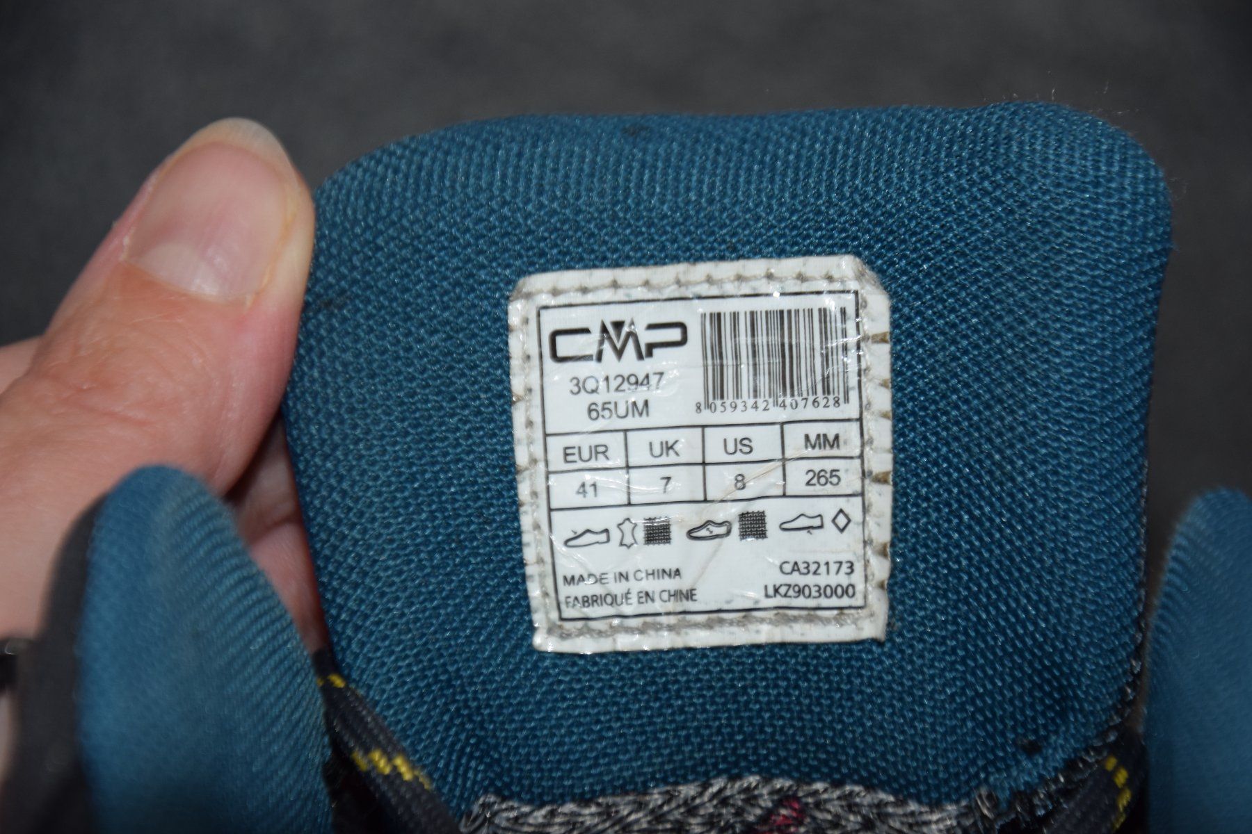 CMP Scarpe da uomo: CMP Trekking- Wanderschuhe gr. 41 Waterproof – Usato da Mezzovico venduto da finsteraar 6