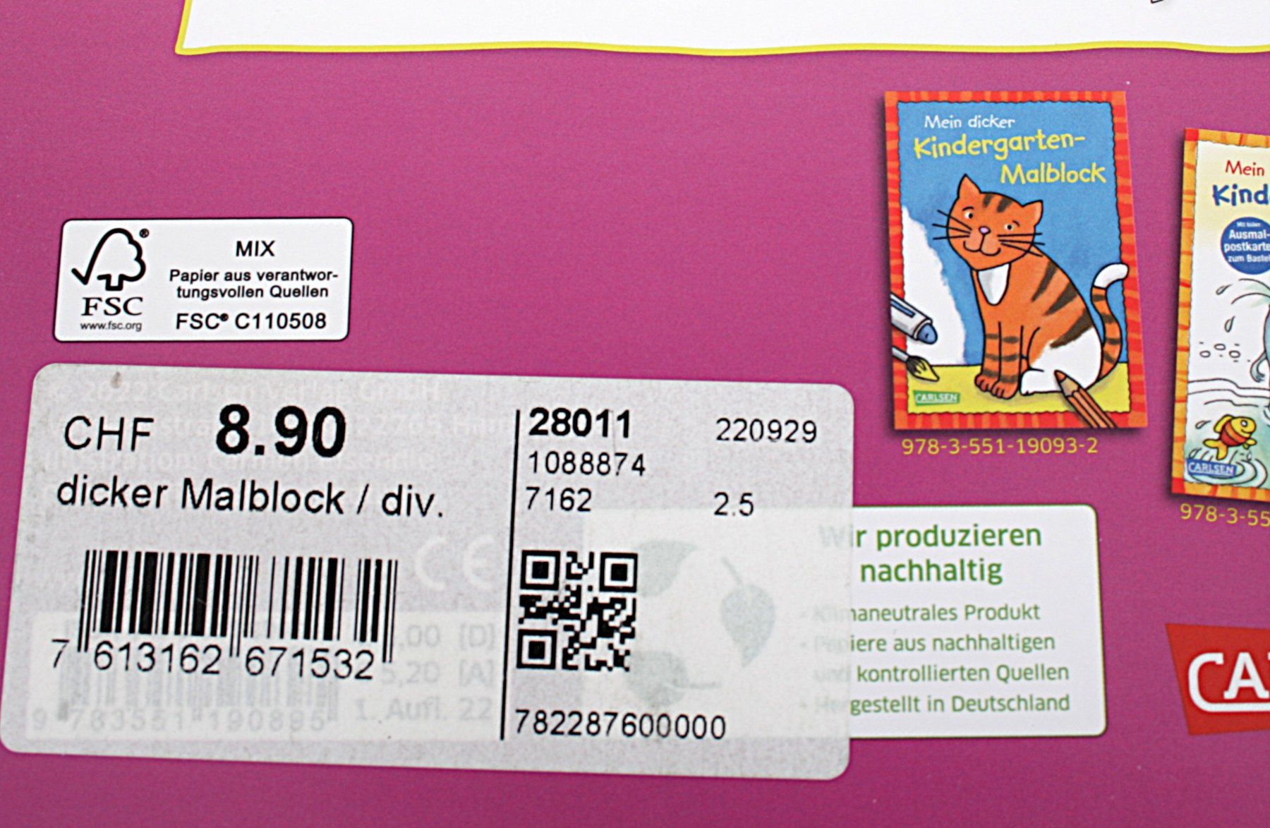 Bücher: 2 X Dinos Malblock – Gebraucht aus Zollikofen von Restwert_Zollikofen 4
