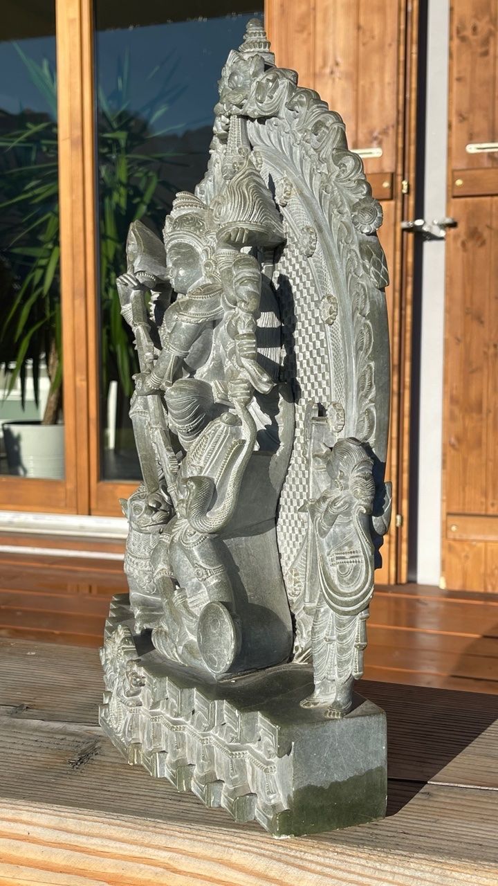 Sculture & Statue: Magnifique STATUE de marbre de DURGA – Usato da Trelex venduto da AnnabelleLelie 5