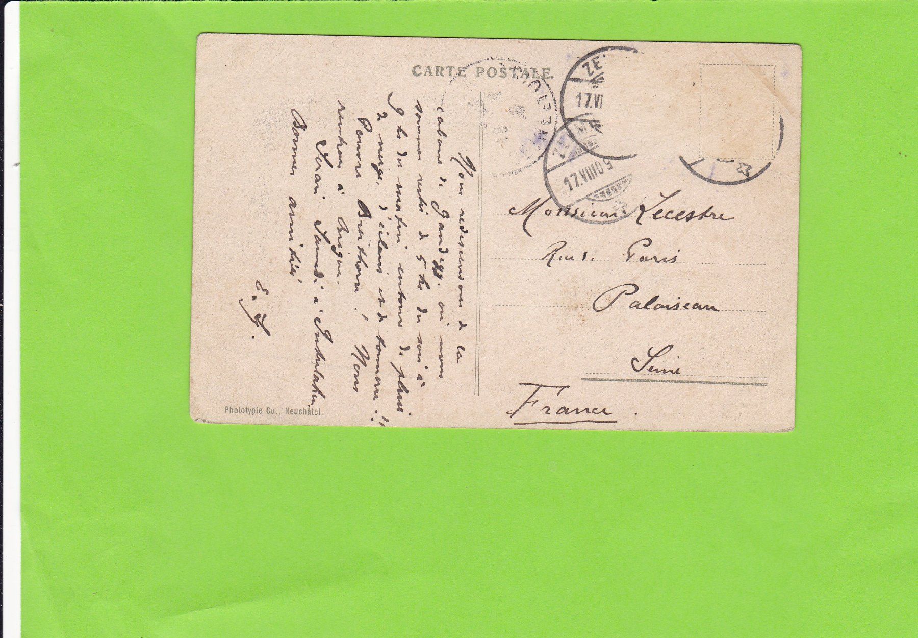 Cartoline postali: Zermatt-Matterhorn – Usato da St. Peterzell venduto da neckertal 1
