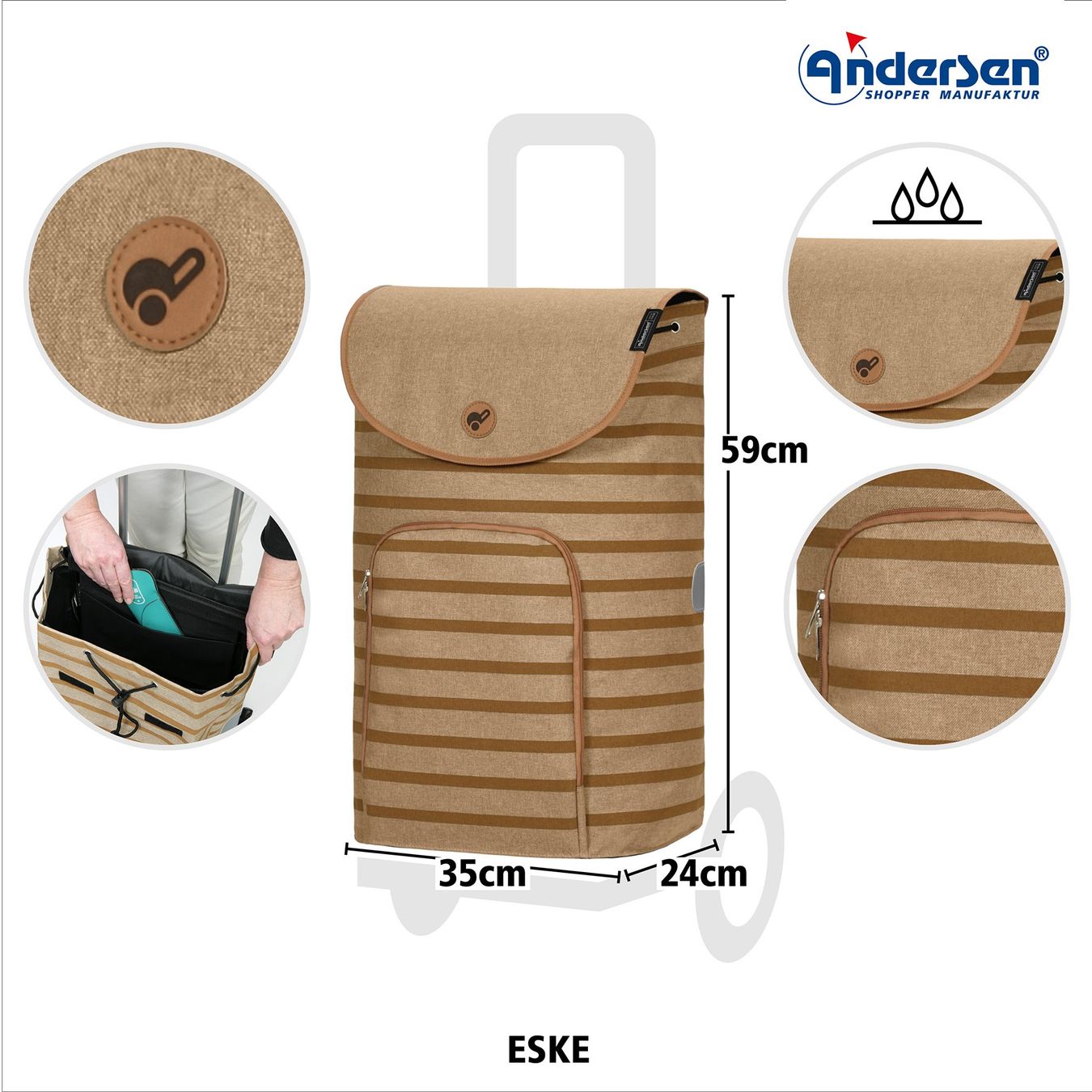 Altro per la casa: ANDERSEN Shopper ROYAL Eske - Auswahl – Nuovo (secondo la descrizione) da Kägiswil venduto da nick666 1