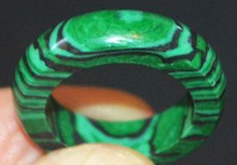 Ring A-826 – Malachit – Innendurchmesser 17mm