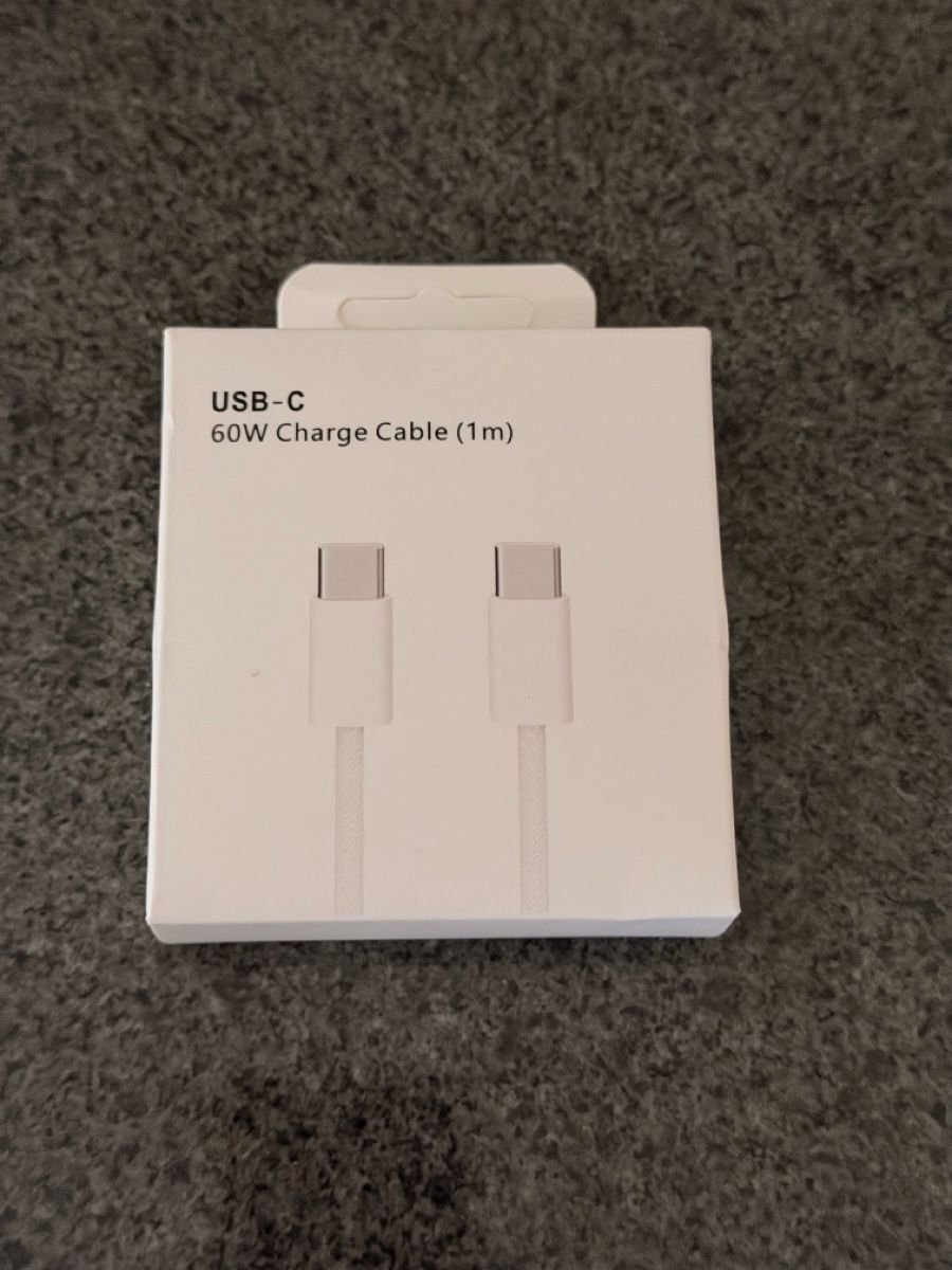 Apple Kabel: Apple iPhone - USB-C Ladekabel 60W 1m neu – Neu (gemäss Beschreibung) aus Zürich von Gadgets2020