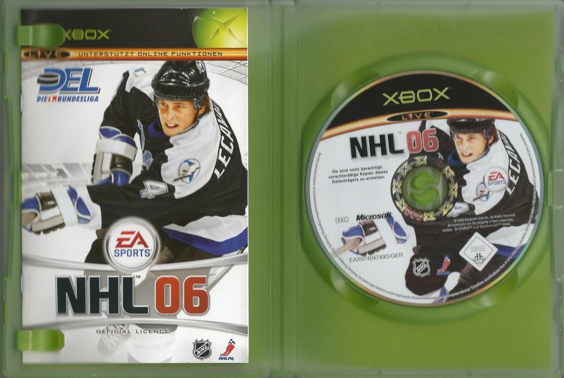 Giochi: NHL 06 (Microsoft Xbox, 2005, DVD-Box) gebraucht – Usato da Bad Säckingen venduto da ms-spiele-keys 2