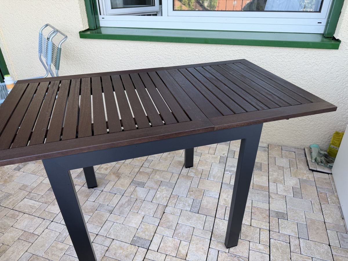 Tavoli: Gartentisch / Terrassentisch ausziehbar – Nuovo (secondo la descrizione) da Zürich venduto da Mosli 3