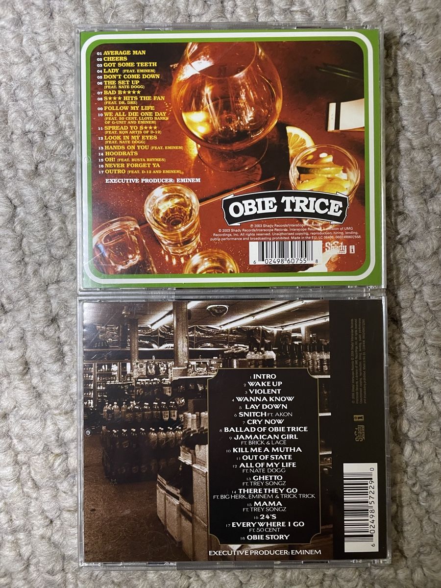 CDs: 2x Obie Trice – D'occasion à Reinach AG par trigger7811 2