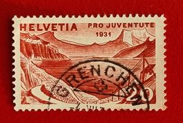 PRO JUVENTUTE 59 VOLLSTEMPEL GRENCHEN SOLOTHURN 1931