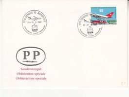 Sonderstempel S. 1297 SBB Anschluss Genf-Cointrin