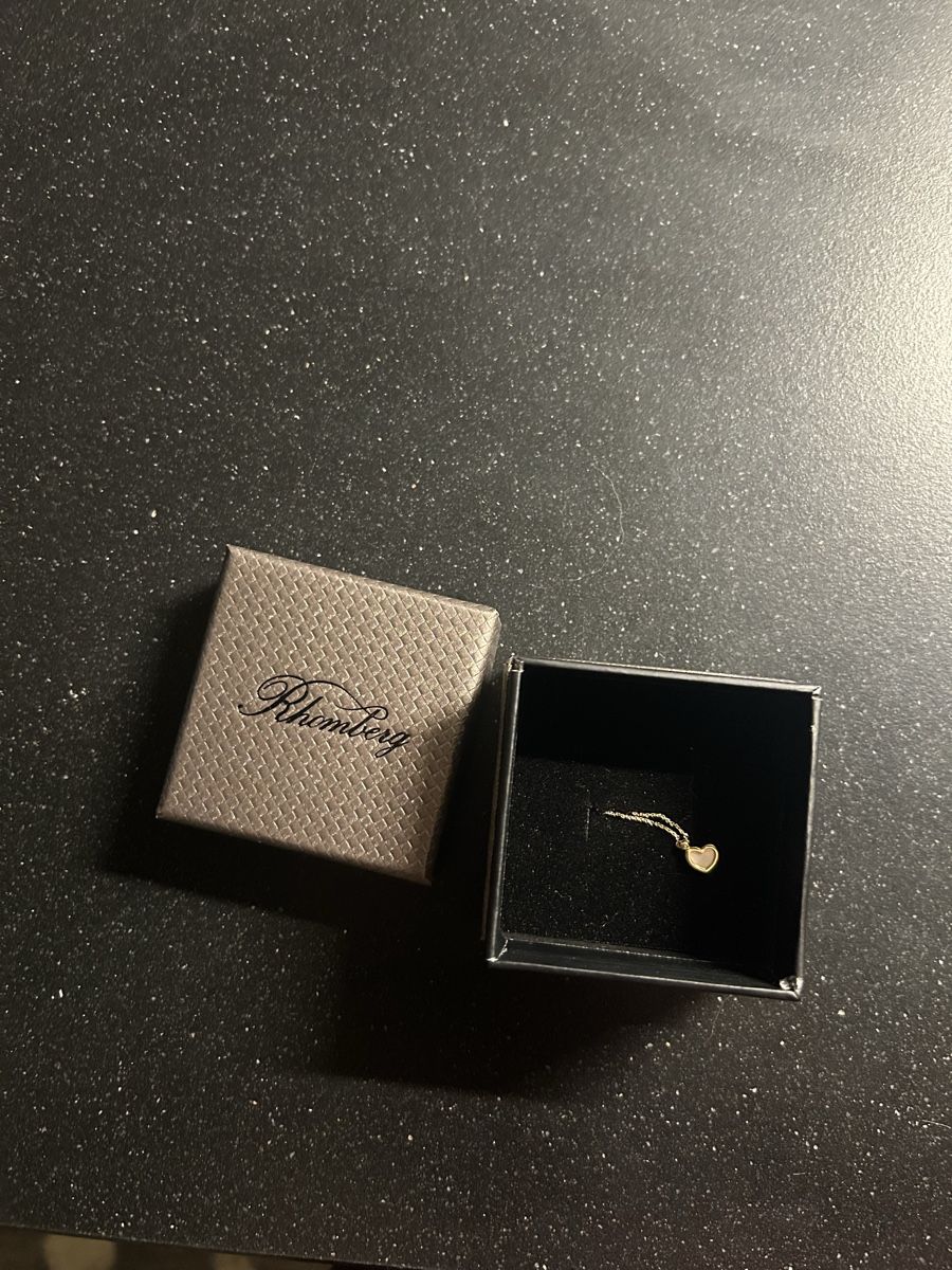 Catenine: Rhomberg Goldkette mit Perlmutt Herz – Nuovo (secondo la descrizione) da Wolfhausen venduto da eil_jc5j