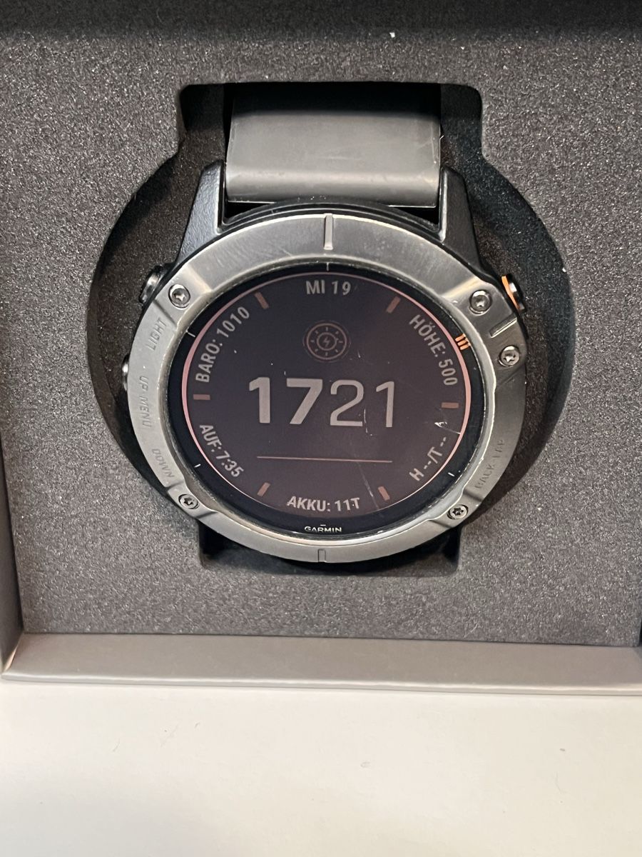 Garmin Smartwatch: Garmin Fenix 6X Solar Pro – Gebraucht aus Baar von Tua64reg 1