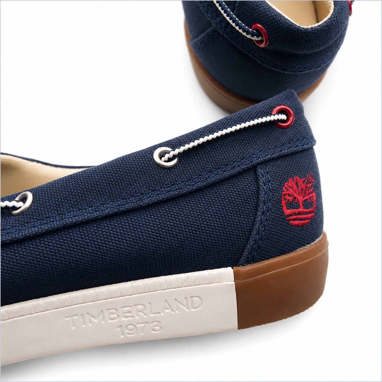 Timberland Chaussures hommes: Original Timberland Bootsschuhe Canvas Navy Gr. 45.5 – D'occasion à Aarberg par LovelyThings_ 3