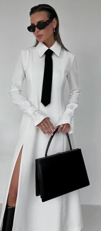 *SALE* Stylisches Kleid mit Krawatte!