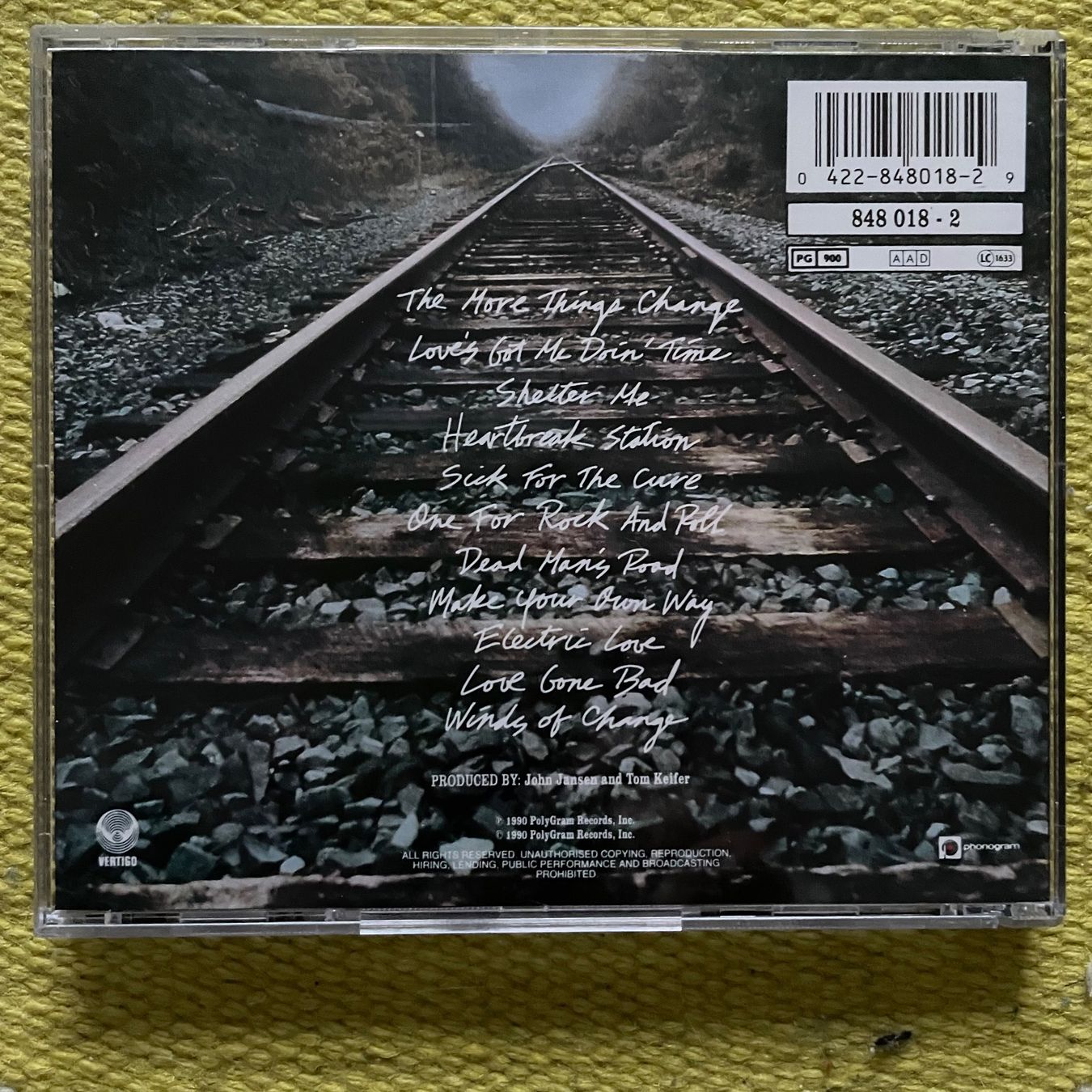 CD: CINDERELLA-HEARTBREAK STATION – Usato da Rorschacherberg venduto da CD-Roli 1